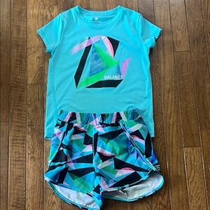 All in Motion Kids Matching Set - Blue and Green